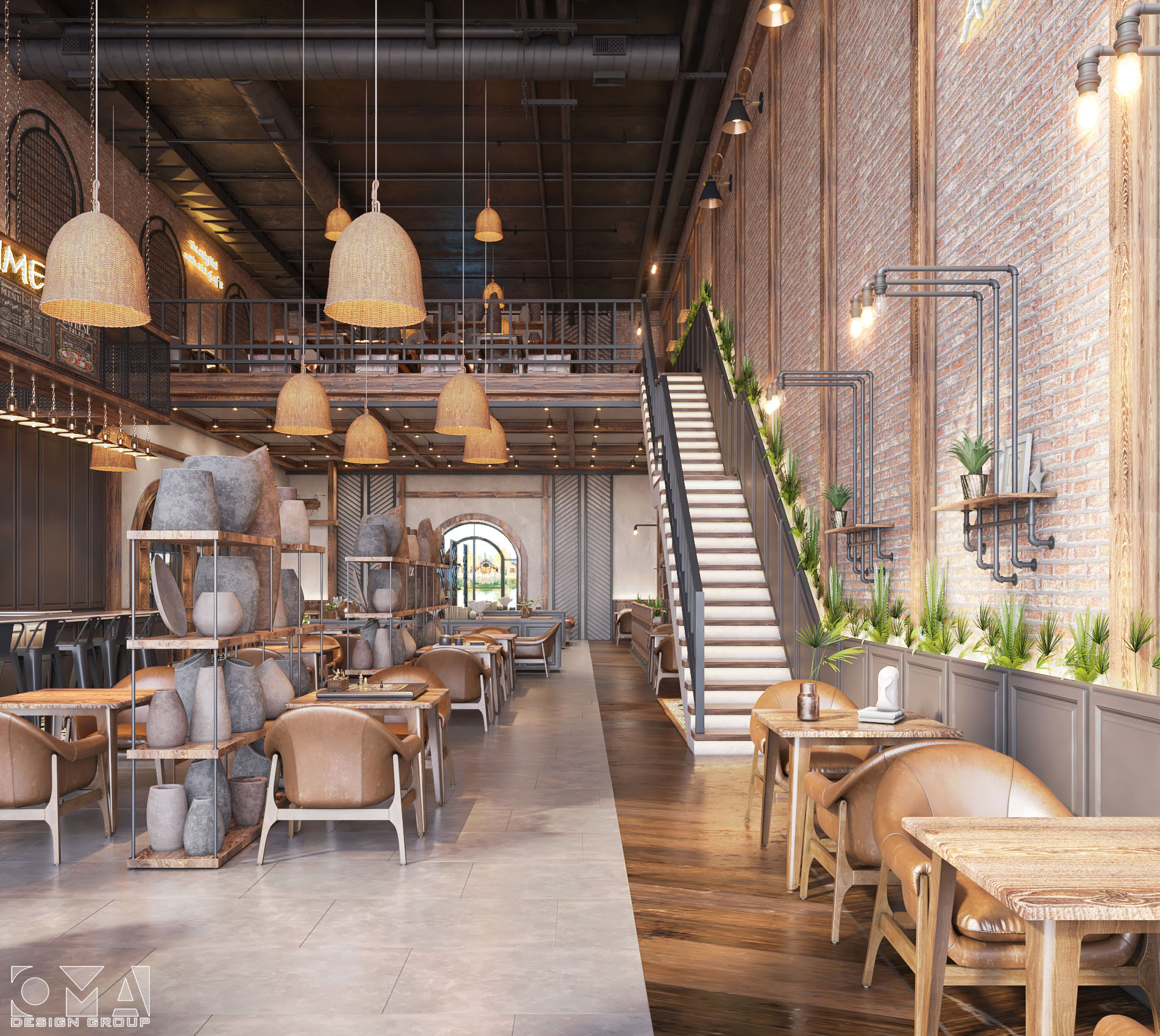 ITS RAINING COFFEE SHOP BRANCH- INTERIOR DESIGN | KSA01