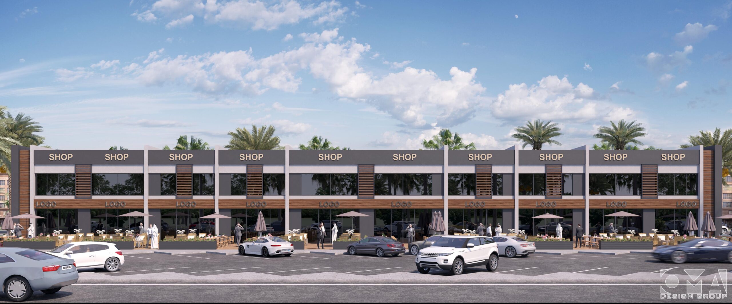 KUWAITY BRAND - STRIP MALL / EXTERIOR DESIGN | SAUDI ARABIA-01