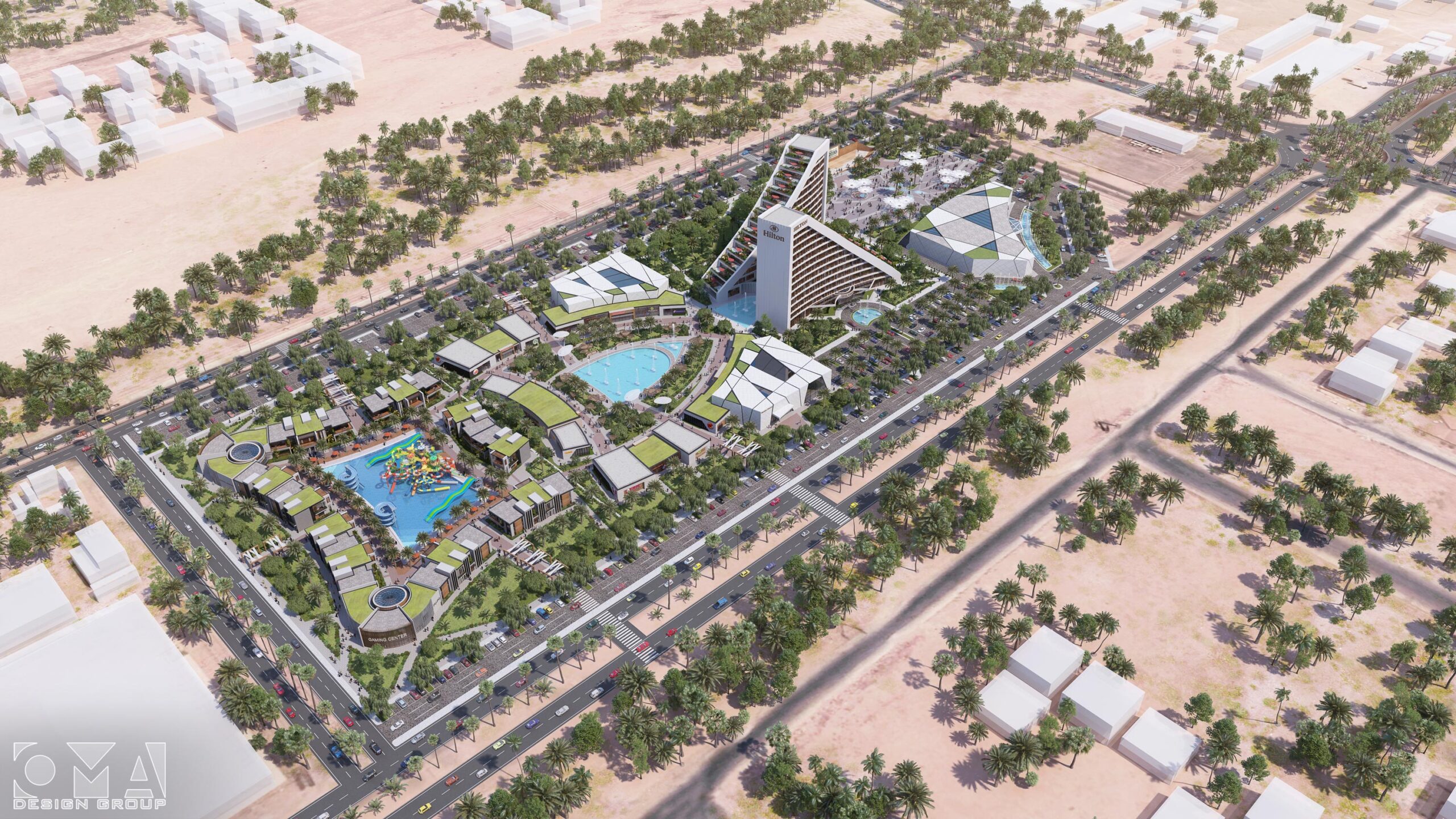 HAFAR ALBATIN PLAZA / MIXED USE DEVELOPMENT - CONCEPT DESIGN | SAUDI ARABIA-01