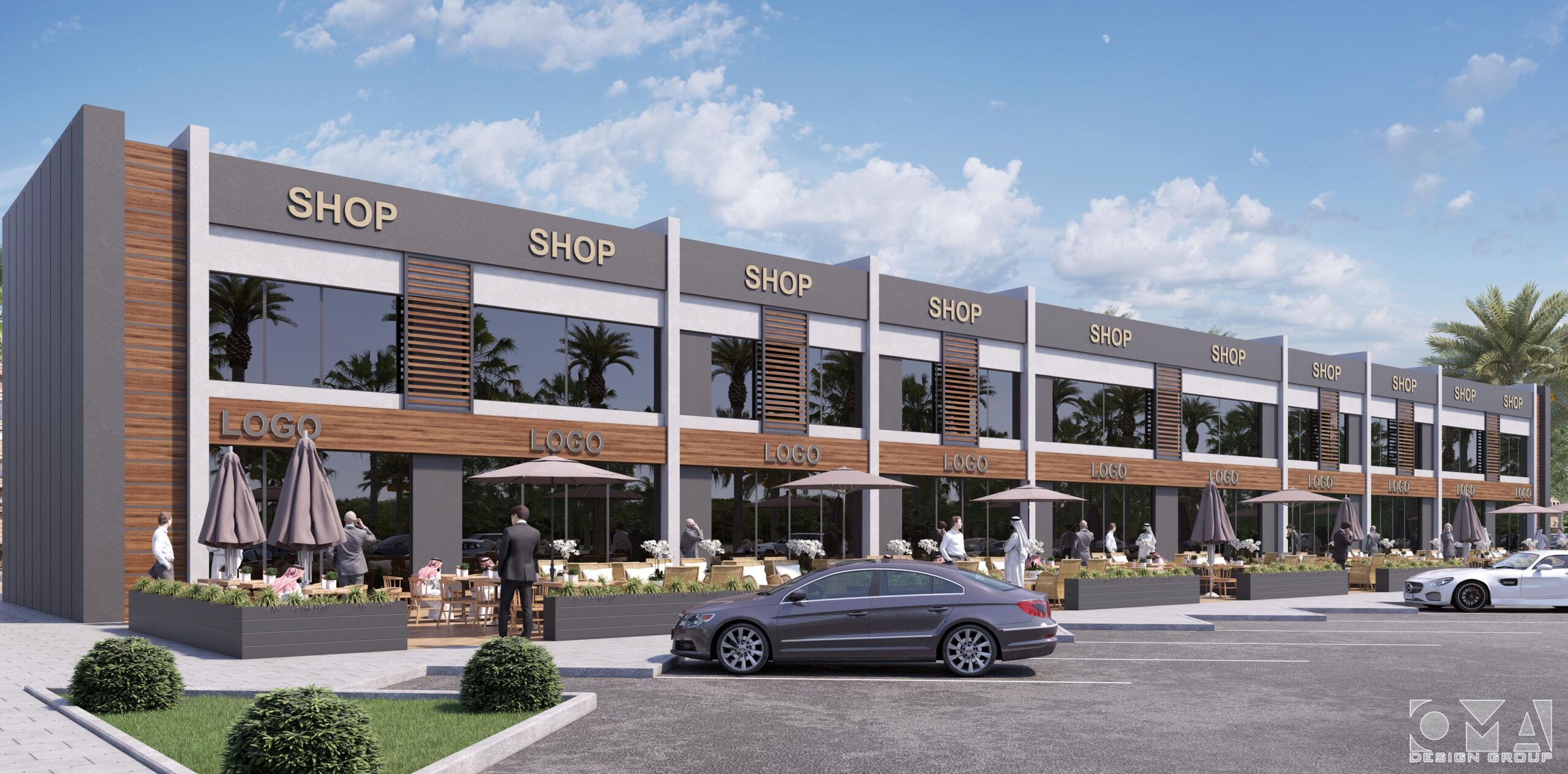 KUWAITY BRAND - STRIP MALL / EXTERIOR DESIGN | SAUDI ARABIA-02