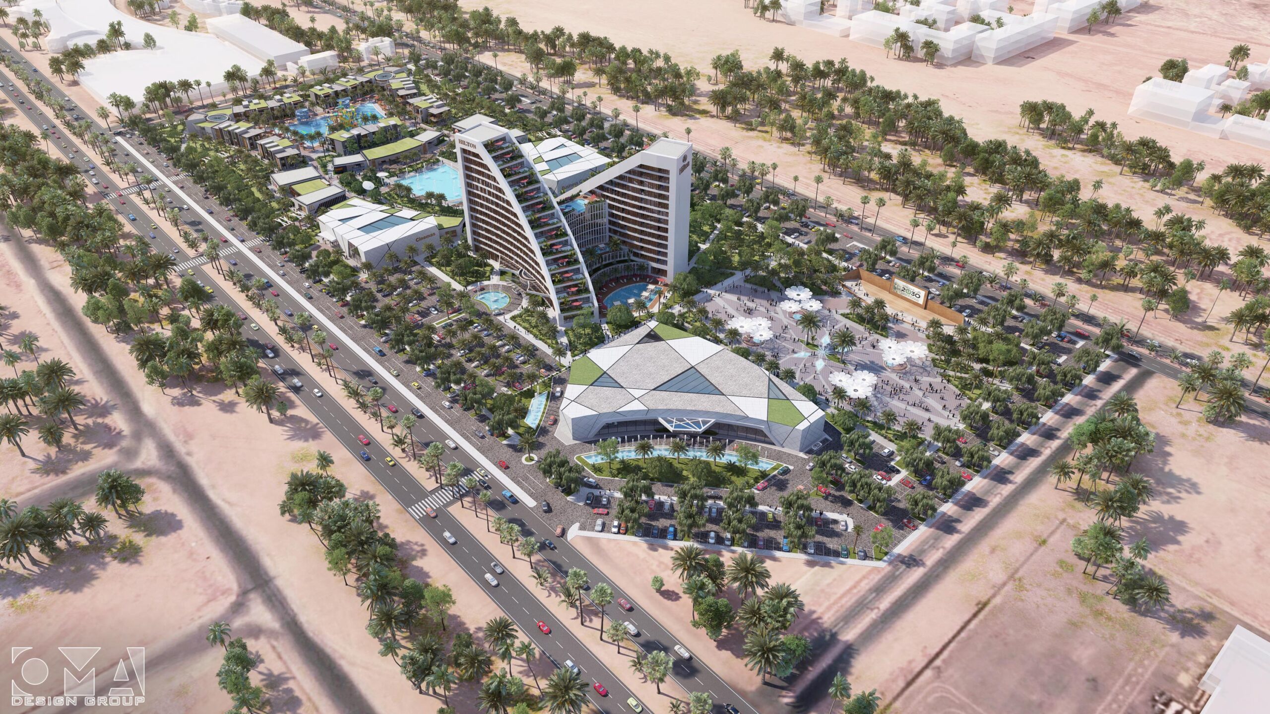 HAFAR ALBATIN PLAZA / MIXED USE DEVELOPMENT - CONCEPT DESIGN | SAUDI ARABIA-02