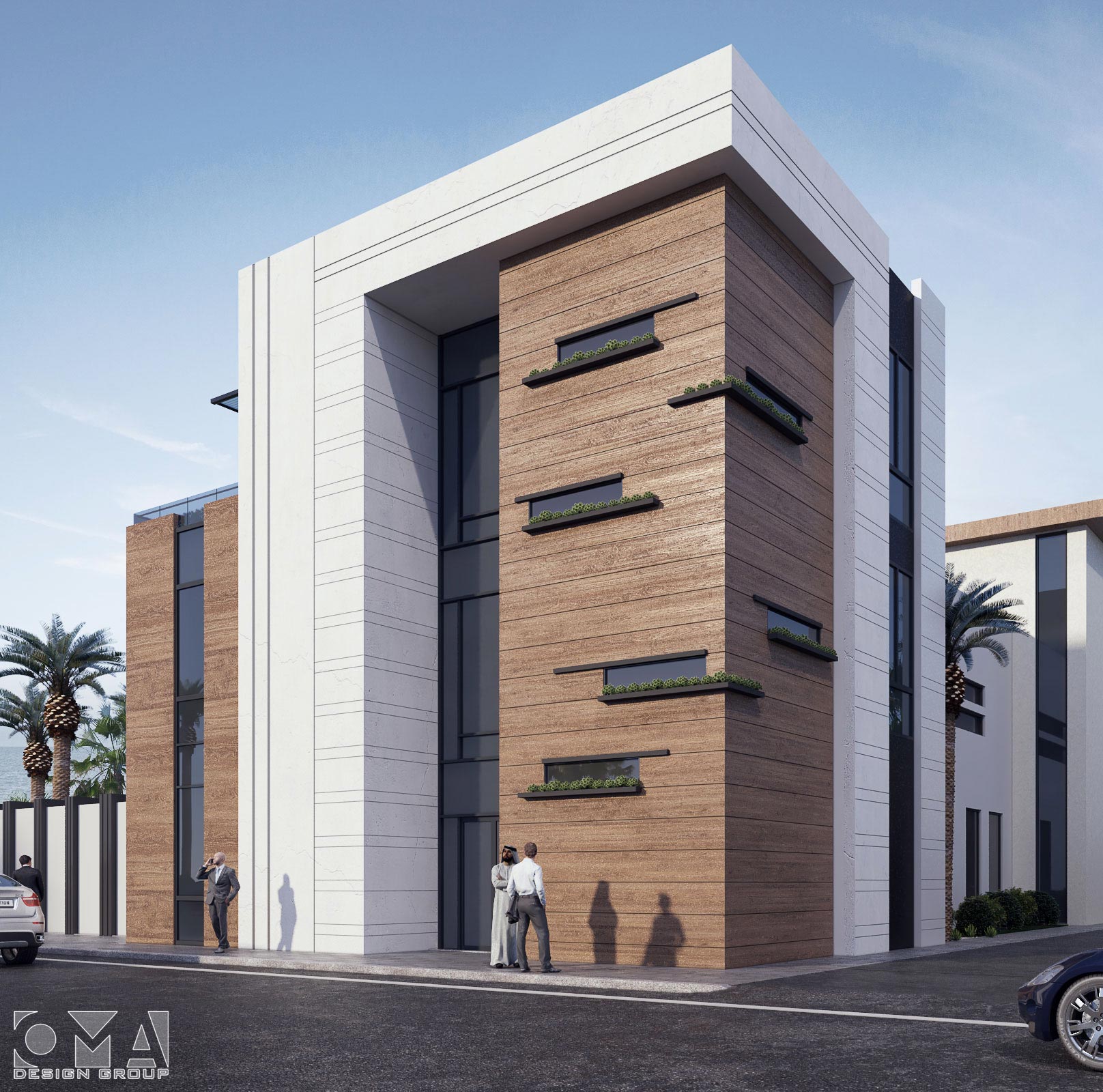 SAUDI WAVES - HEAD OFFICE / EXTERIOR FACADES DESIGN | SAUDI ARABIA-02-1