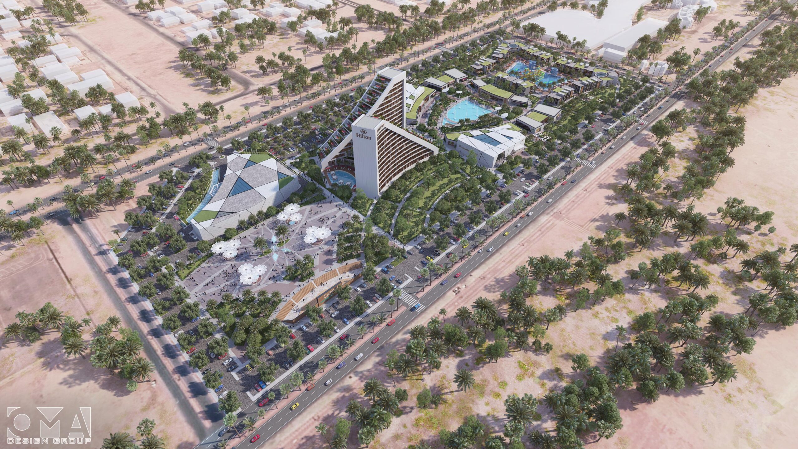 HAFAR ALBATIN PLAZA / MIXED USE DEVELOPMENT - CONCEPT DESIGN | SAUDI ARABIA-04