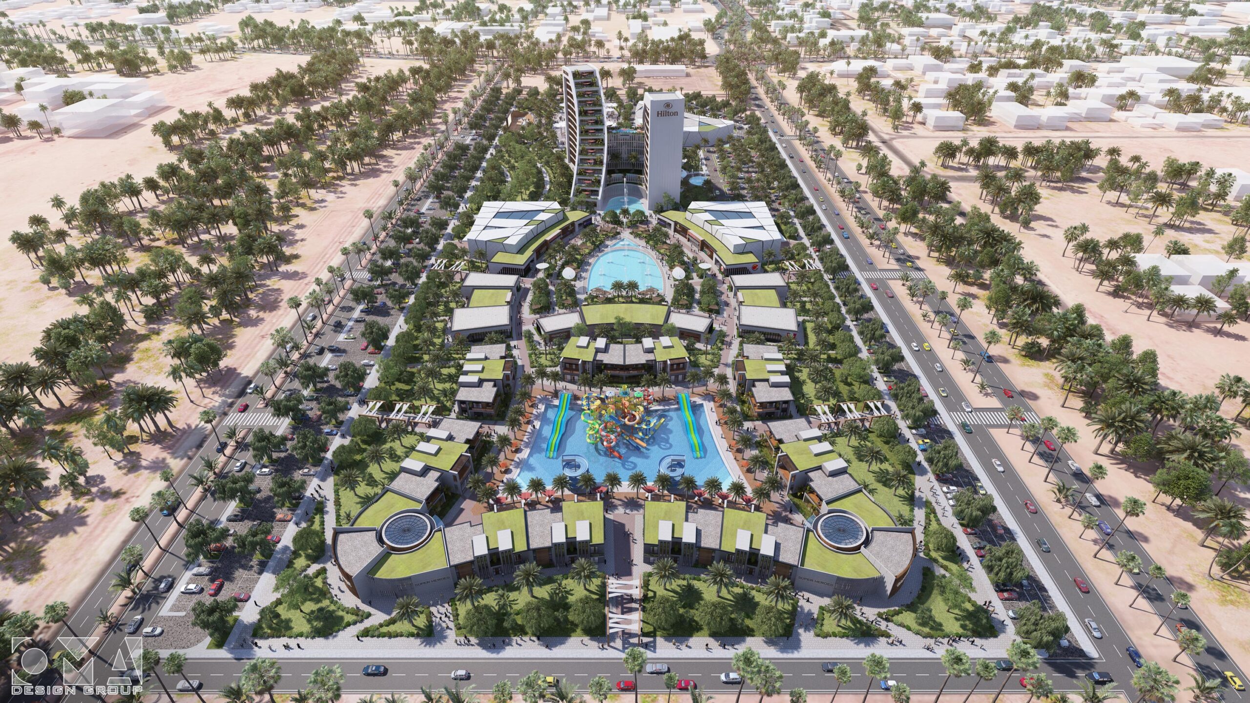 HAFAR ALBATIN PLAZA / MIXED USE DEVELOPMENT - CONCEPT DESIGN | SAUDI ARABIA-05