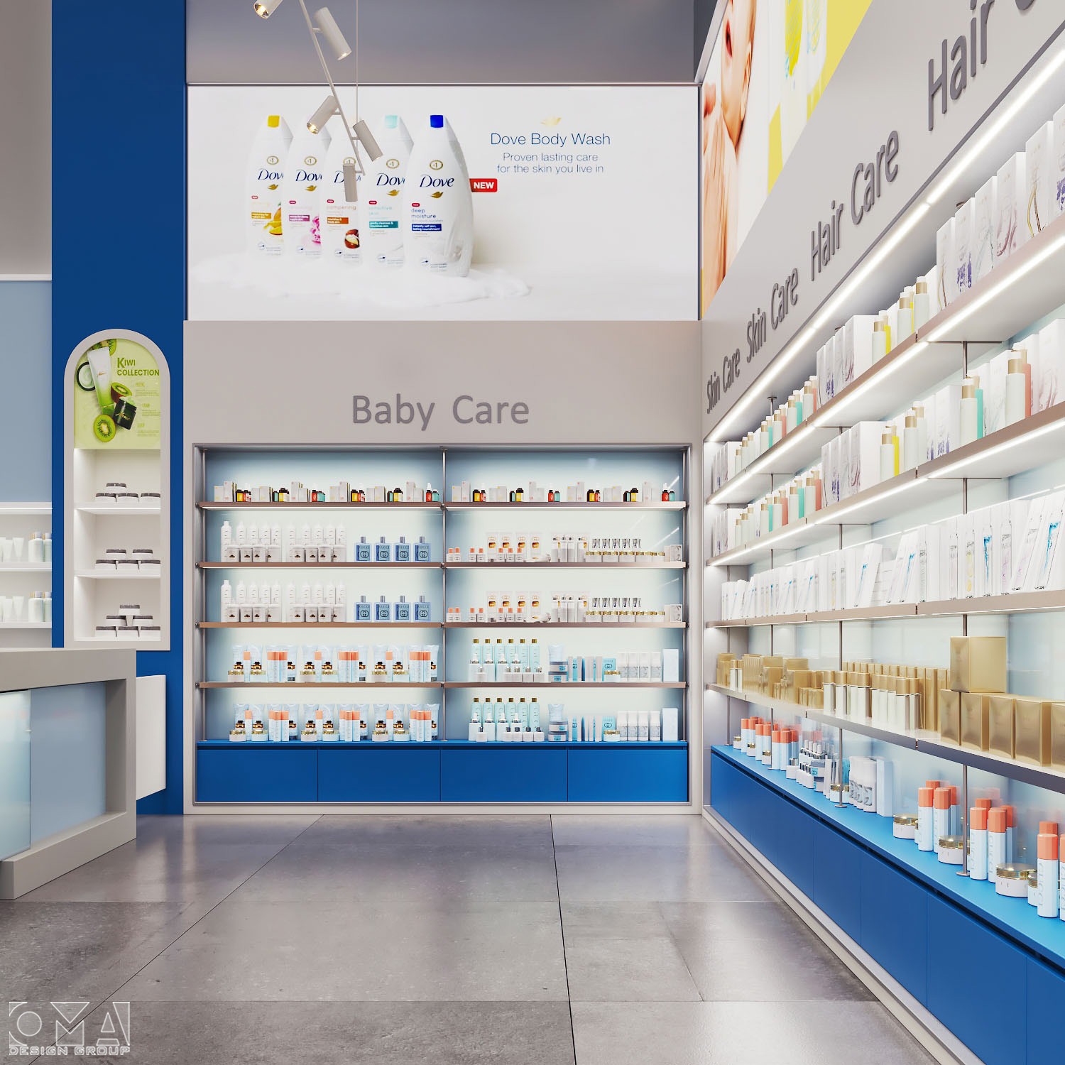 BLUE PHARMACY – OMA Design Group