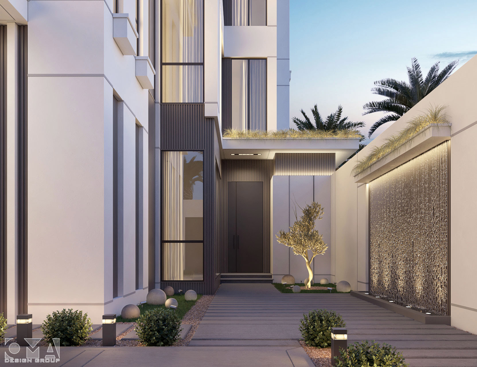 AL-MUTAIRY VILLA / EXTERIOR DESIGN AND LANDSCAPE | SAUDI ARABIA-05