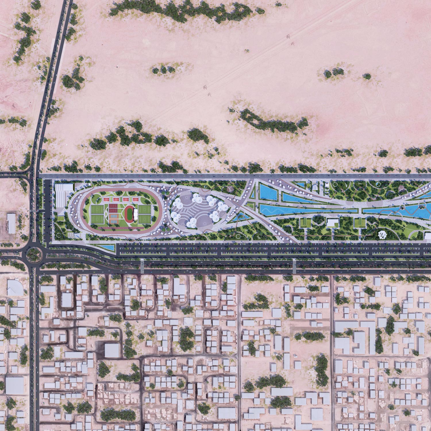 WADI FULAIJ NEW PARK - MIXED USE DEVELOPMENT | KSA - 00