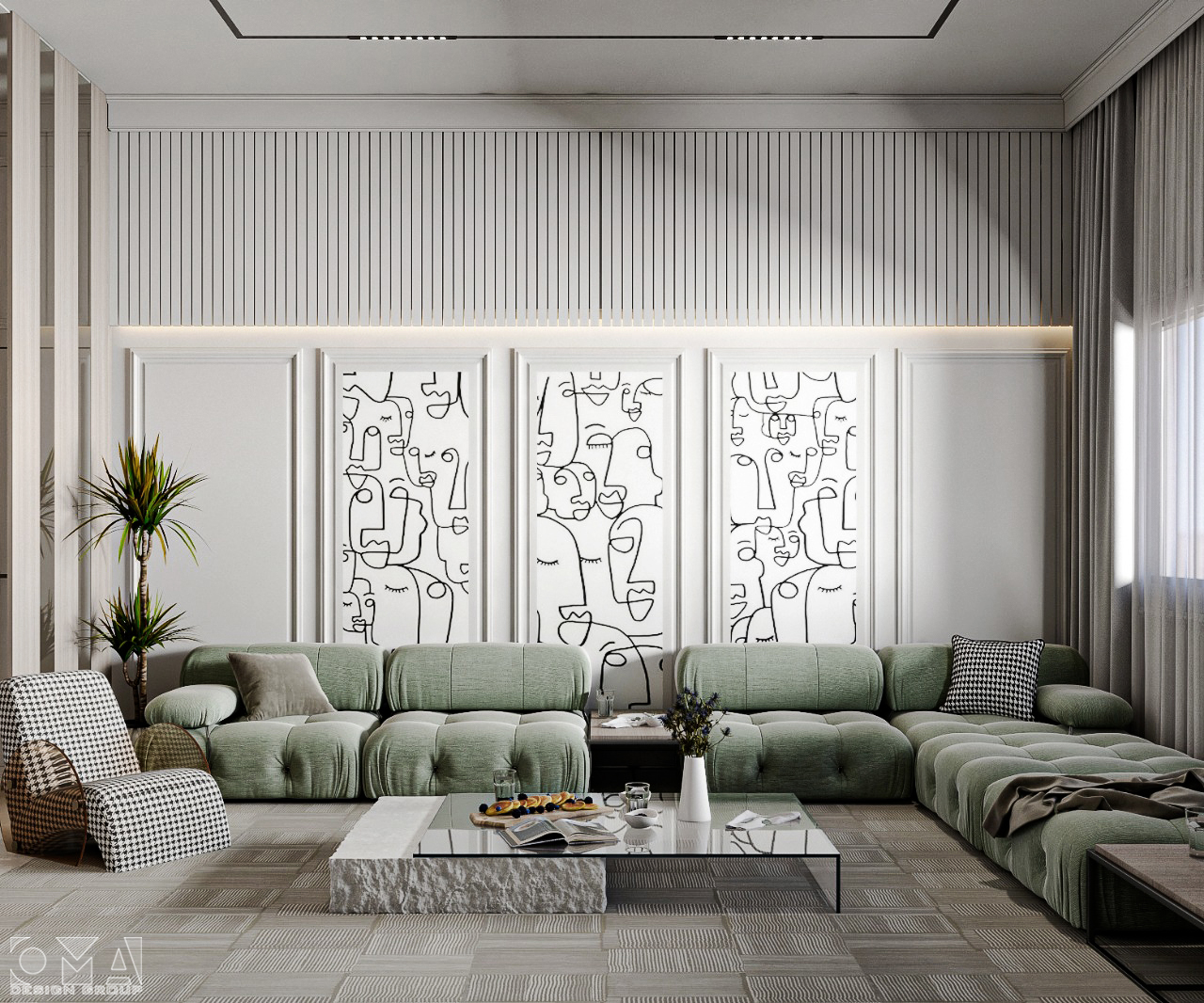 NADER VILLA - INTERIOR DESIGN / KSA08